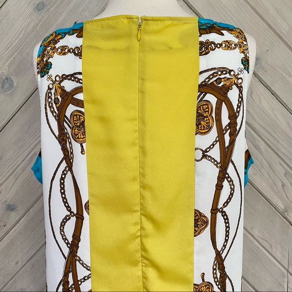 New York & Co Chain and Belt Print Dress - Picture 9 of 13